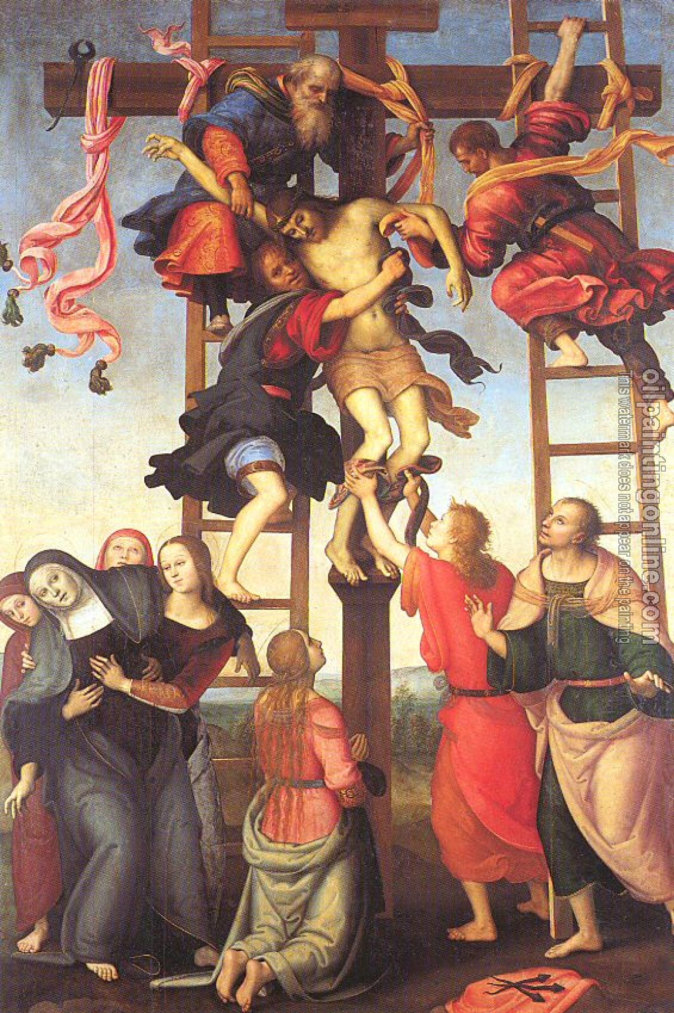 Perugino, Pietro - The Deposition from the Cross